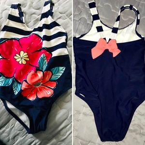 NWT Gymboree Boys Pool Blue Pineapple 1-Piece Swimsuit Size 12-18 Months